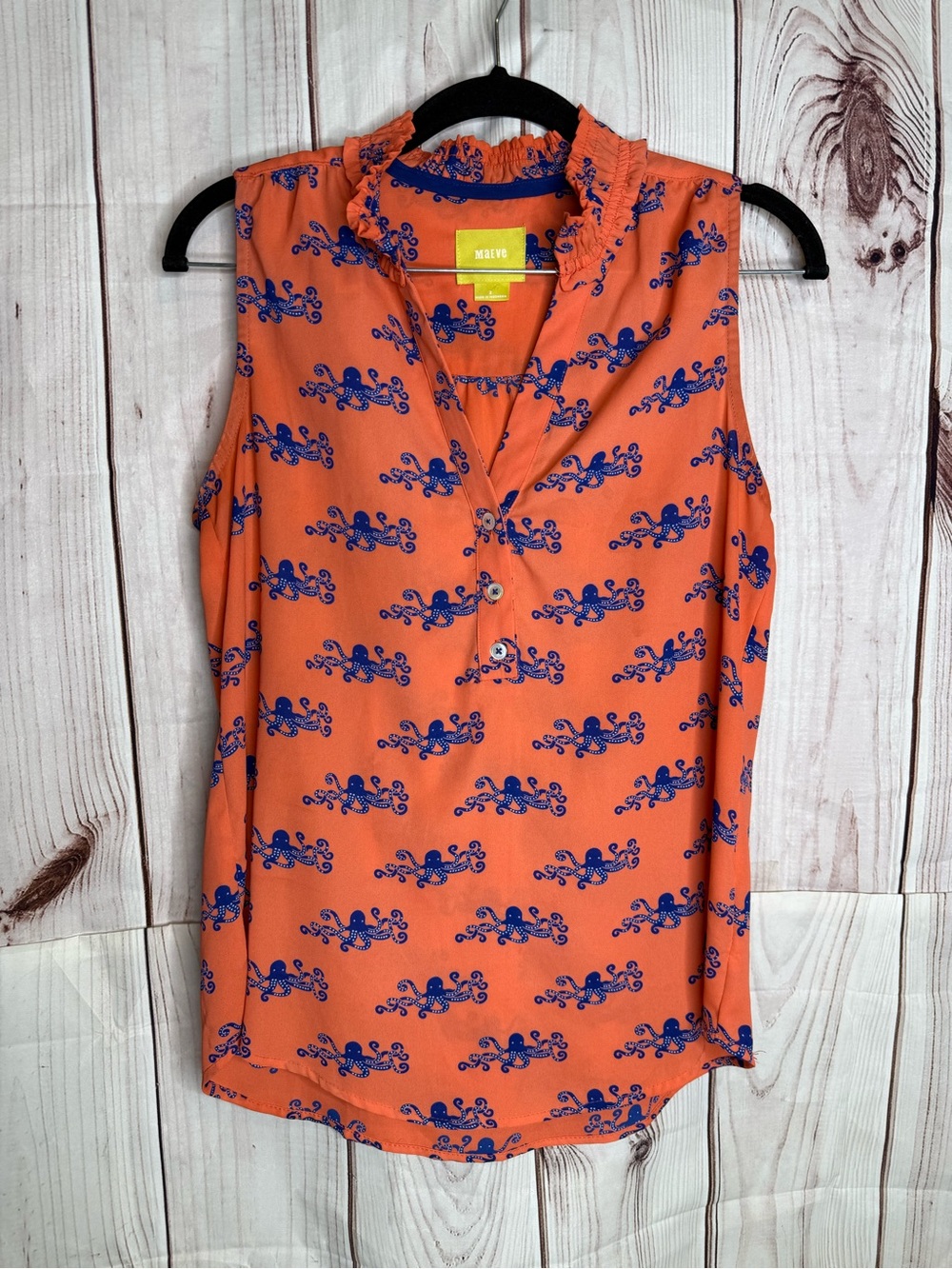 Maeve Fitz Salmon Top